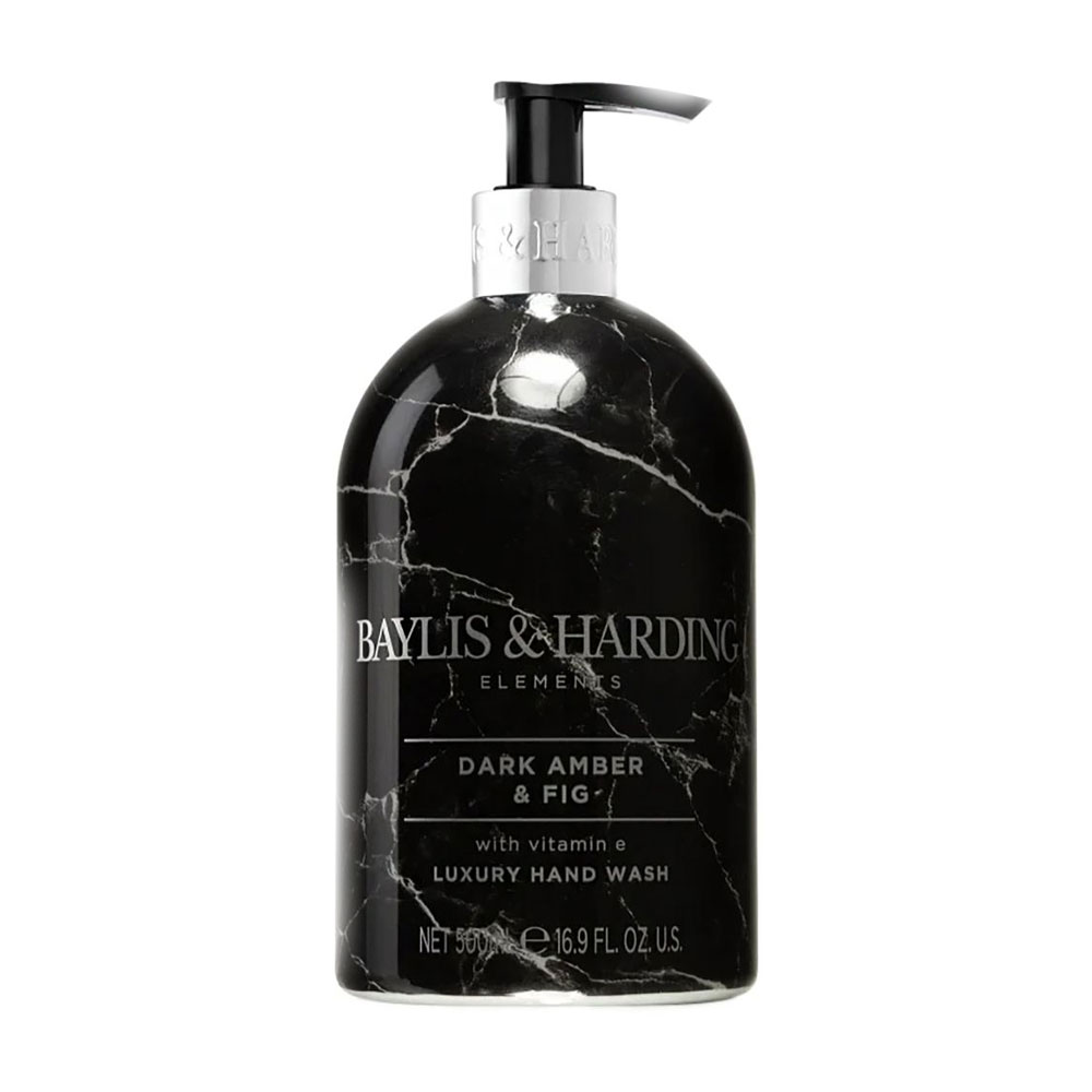Рідке мило для рук Baylis &amp; Harding Elements Luxury Hand Wash, Dark Amber &amp; Fig, 500 мл